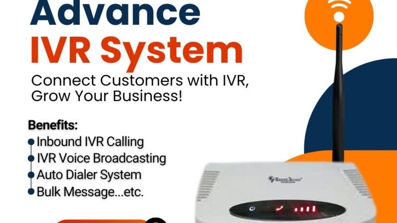 Boostabrain IVR System