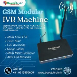 GSM Modular IVR Machine